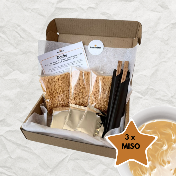 Kit RamenStar ⭐ MISO (3 portions)