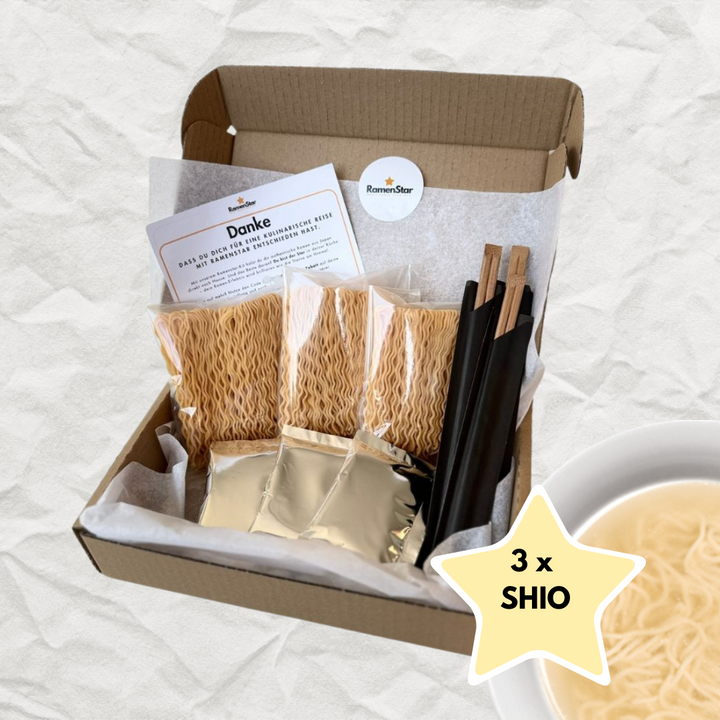 Kit RamenStar ⭐ SHIO (3 portions)