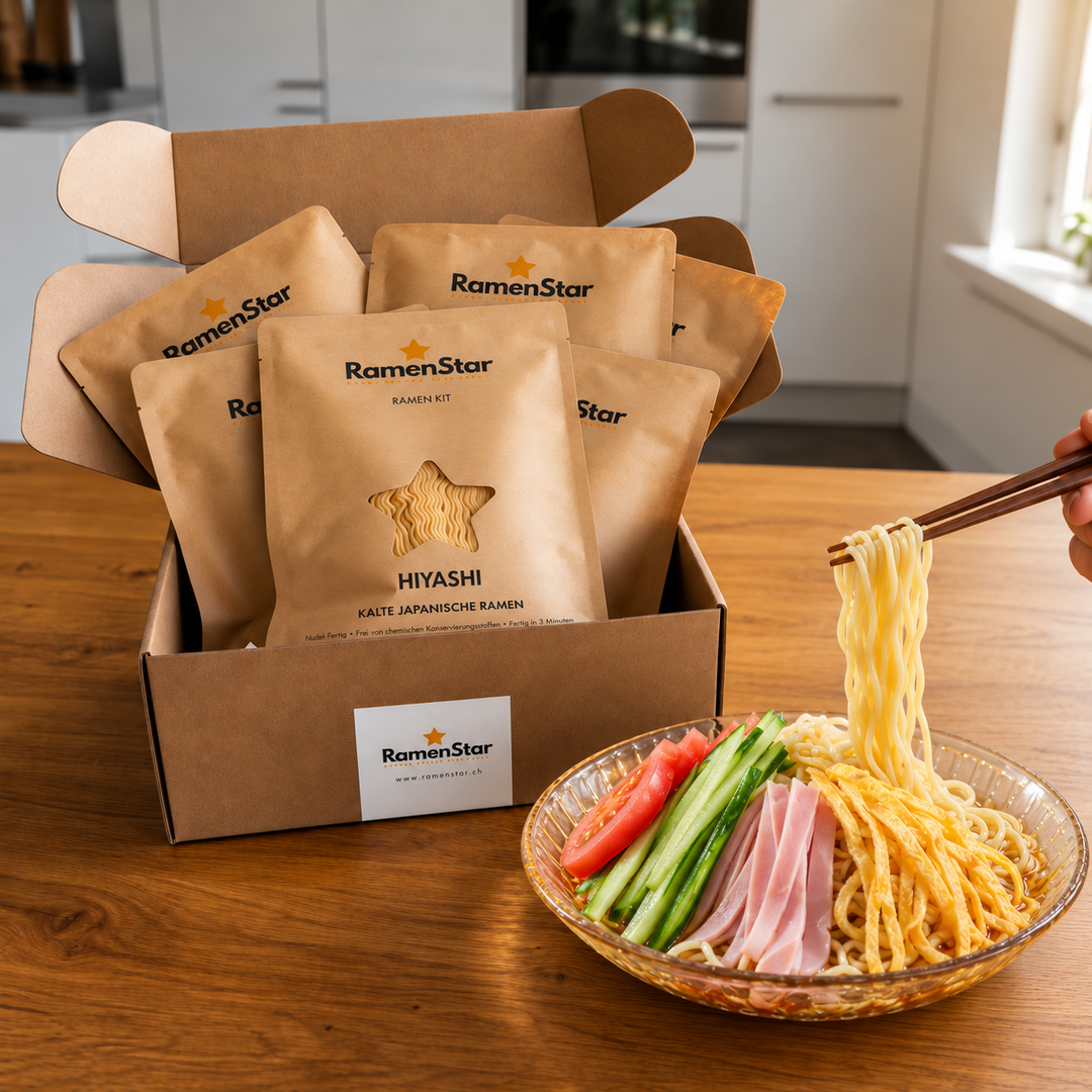 Ramen Pimp Kit – 12 Portionen &amp; 5 Toppings