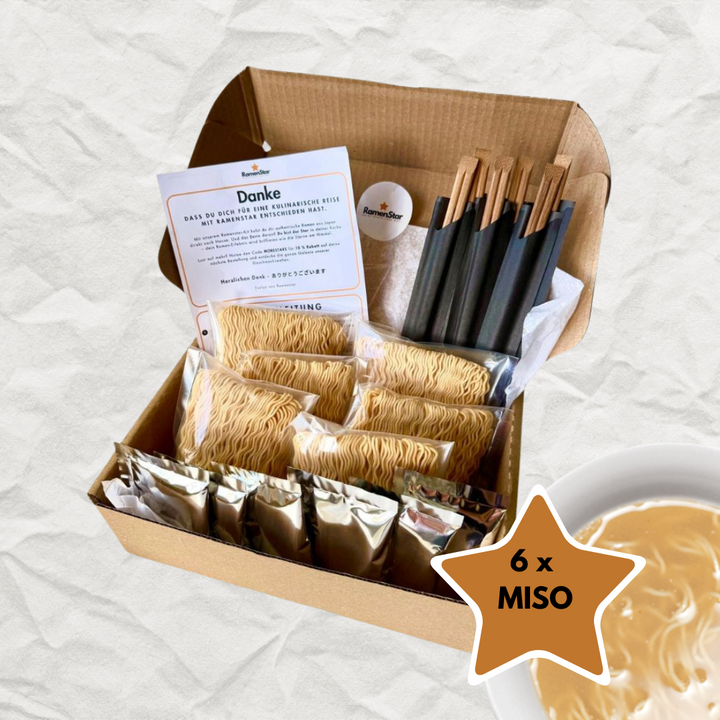 Kit RamenStar ⭐ MISO (6 portions)