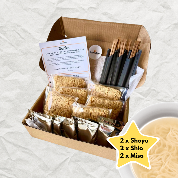Kit RamenStar ⭐ Échantillon (6 portions)