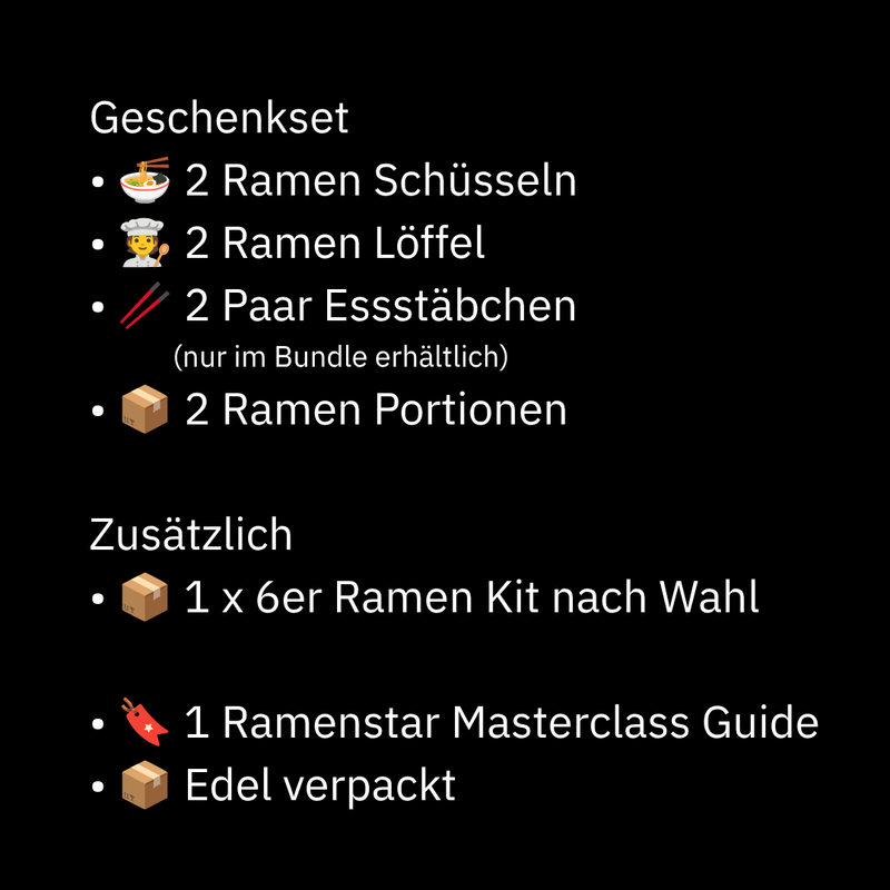 RamenStar® Duo-Starter Kit (8 Portionen)