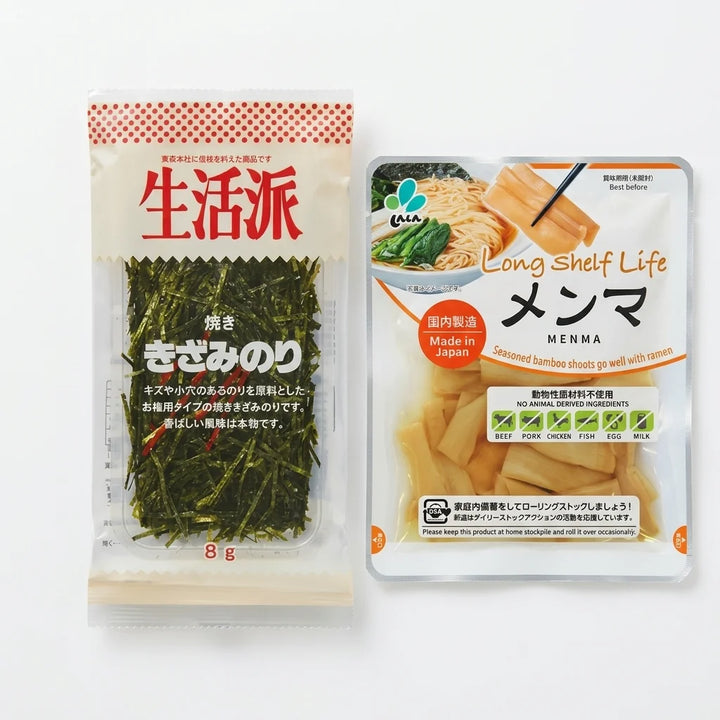 Ramen Zutaten & Vorrats-Set Complete – 18 Portionen & 5 Toppings