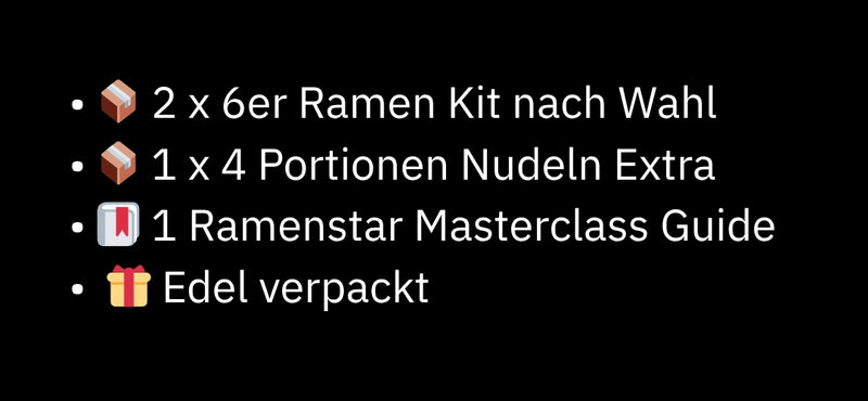 Ramen Junkie Mega-Vorrats-Paket