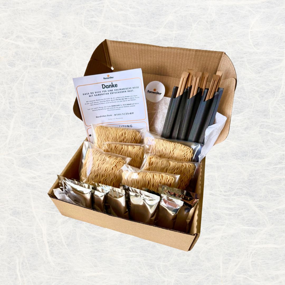 Ramen Kit – japanische Ramen-Nudeln mit Brüheim 6er Set