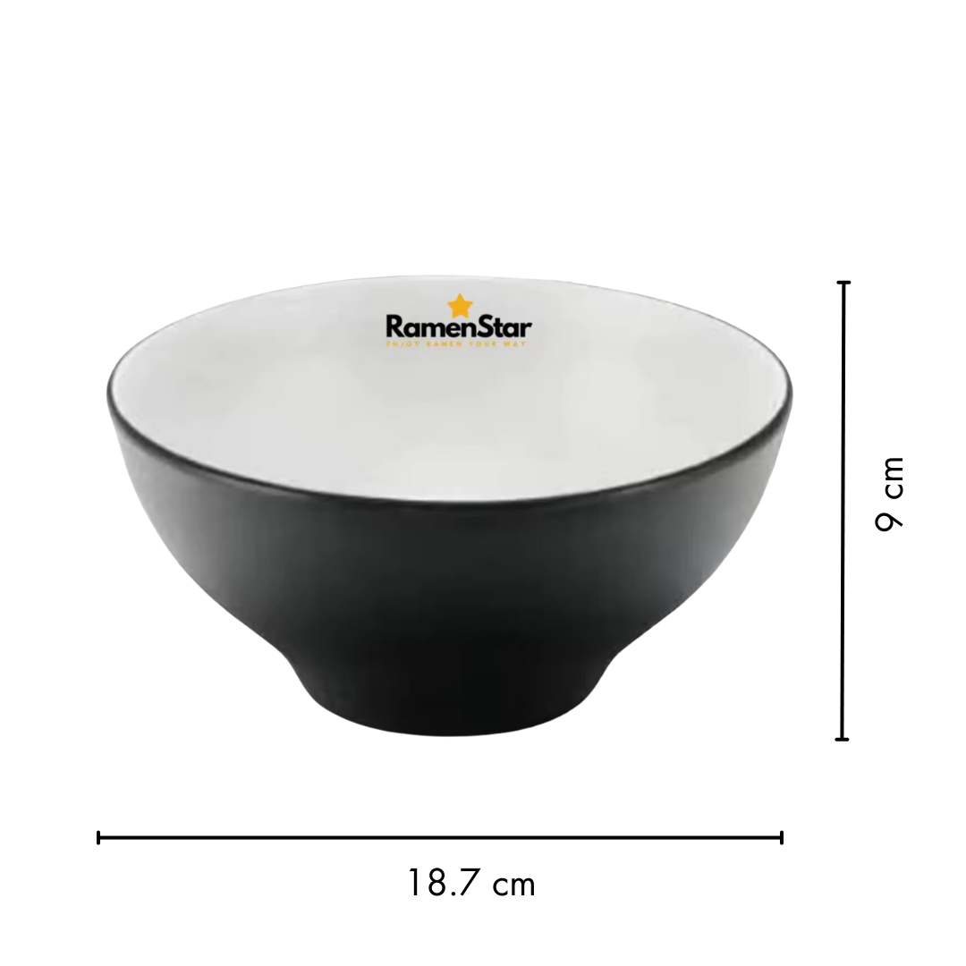 Japanische Ramenschüssel aus Melamine von Ramenstar ideale Groesse