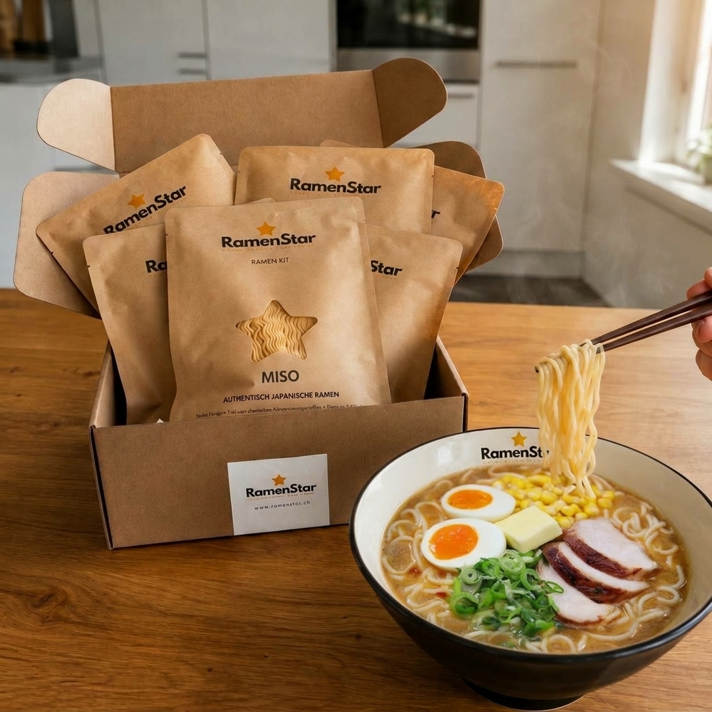 Kit Ramen Ultime – Boîte de 6, bols &amp; garnitures