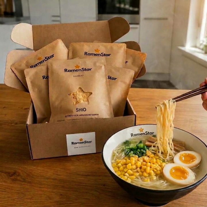 Ramen Pimp Kit – 12 Portionen &amp; 5 Toppings